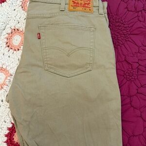 Levi's Beige 511 Jeans